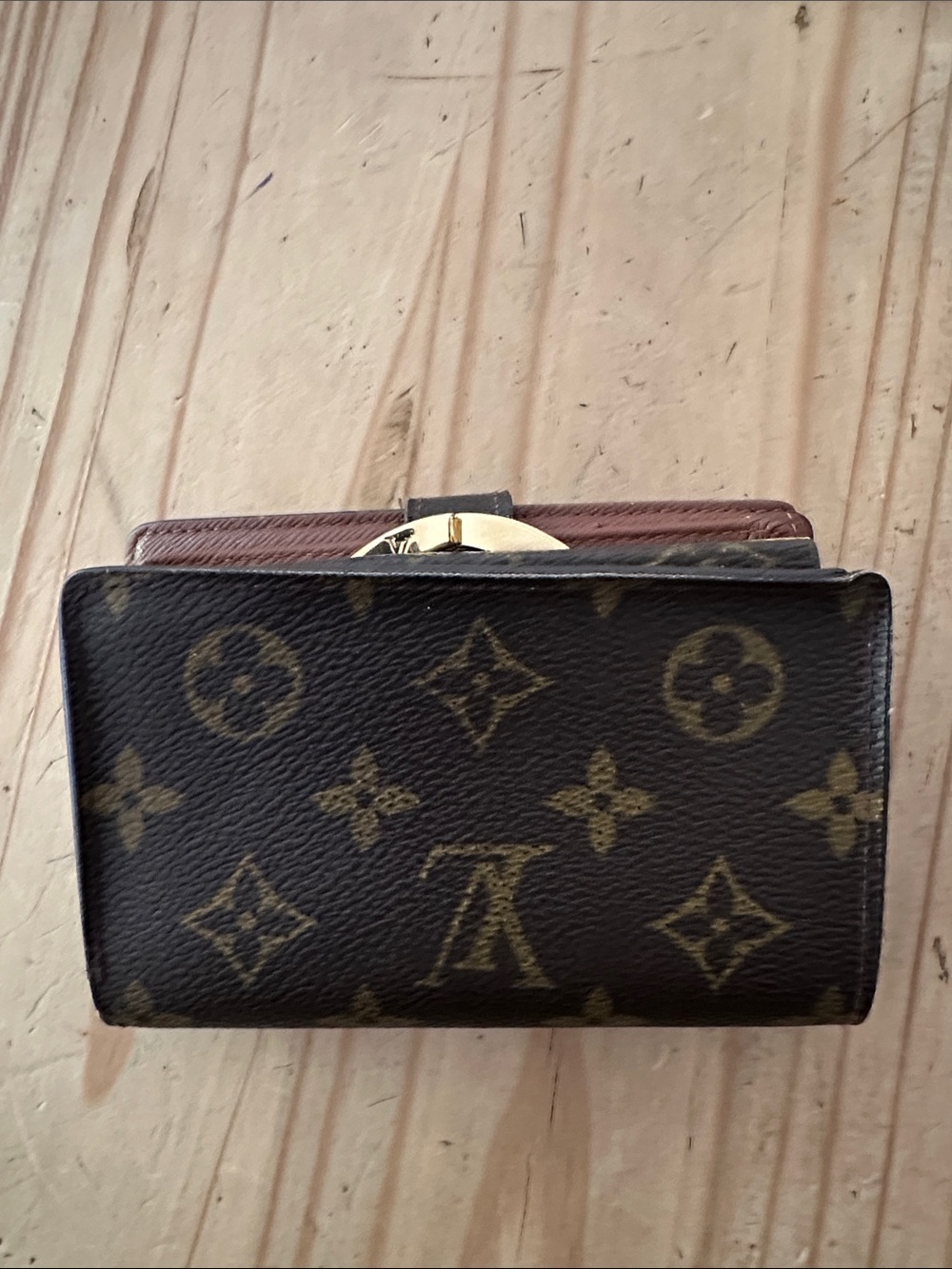 Louis Vuitton Monogram Canvas Card Wallet - Brown/Gold